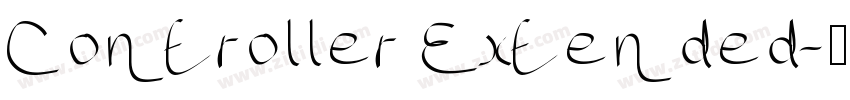 Controller Extended字体转换